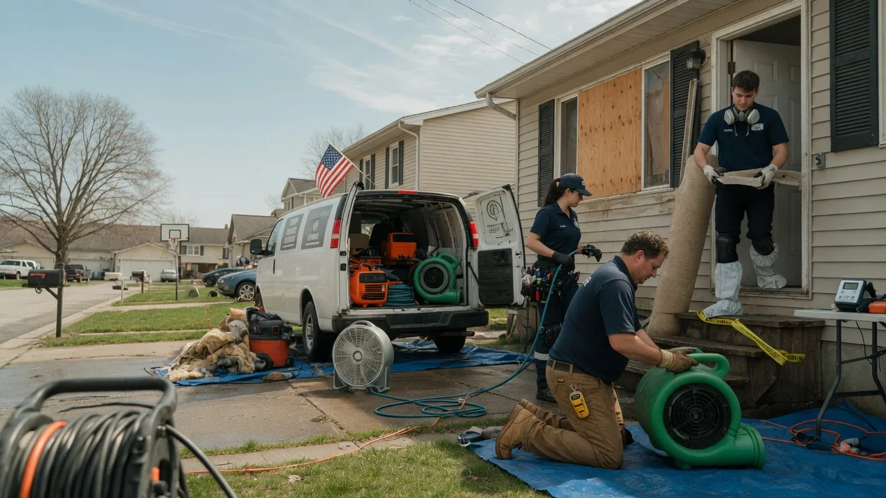 Water Damage Restoration in Whitehouse Station, NJ near me